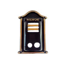 Protetor Interfone Caixa de Polipropileno Ouro 21x14x6cm