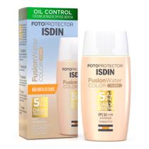 Protetor Isdin Fusion Water Color Clara FPS50 Oil Control 50ml
