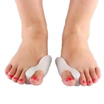 Protetor Joanete Par Com Separador Dedos Silicone Flexível