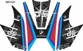 Protetor Kit Frontal Adesivo E Lat Tanque Bmw R 1200 Gs 2016