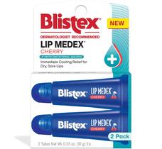 Protetor Labial Blistex Lip Medex Cherry 2 Pack Lip Balm Lábios Boca Secos Hidratante