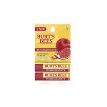 Protetor Labial Burts Bees Romã Pomegranate Lip Balm Bastão Stick Hidratante Natural 2 Pack 8,5g