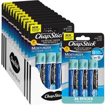 Protetor Labial ChapStick Hidratante 2 em 1 FPS 15 Menta Refrescante 36 unidades Protetor Labial ChapStick Hidratante 2 em 1 FPS 15 Menta Refrescante 36 unidades