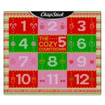 Protetor Labial Chapstick The Cozy 5 Countdown Holiday Advent Calendar Com 12Un Hidratante Variado