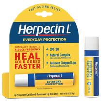 Protetor labial Herpecin L SPF 30 2,8 g (pacote com 3)