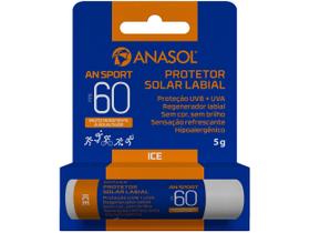 Protetor Labial Hidratante FPS50 An Sport 5g - Anasol Protetor Labial Hidratante FPS50 An Sport 5g - Anasol