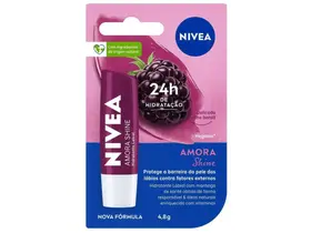 Protetor Labial Hidratante Nivea Amora Shine 4,8g Protetor Labial Hidratante Nivea Amora Shine 4,8g