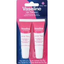 Protetor Labial Hidratante, Rosy Lips Lip Therapy, Kit 2 Unidades, Vaseline Protetor Labial Hidratante, Rosy Lips Lip Therapy, Kit 2 Unidades, Vaseline