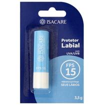Protetor Labial Incolor FPS 15 com UVA/UVB Isacare