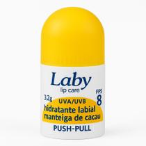 Protetor Labial Laby Manteiga de Cacau FPS8 3,2g Protetor Labial Laby Manteiga de Cacau FPS8 3,2g