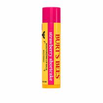 Protetor Labial Lip Balm Burts Bees Stick Bastão Strawberry Shortcake Bolo de Morango Bálsamo Hidratante Natural