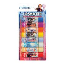 Protetor labial Lip Smacker Disney Frozen 2 Flavored, pacote com 8 unidades para crianças Protetor labial Lip Smacker Disney Frozen 2 Flavored, pacote com 8 unidades para crianças