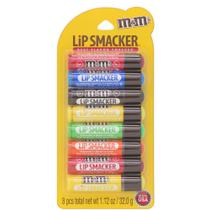 Protetor labial lip smacker m&m's chocolate lip balm com 8