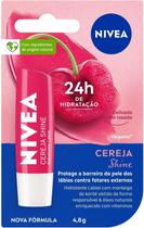 Protetor Labial Lipe Care Cereja NIVEA 4,8g - Hidratação Duradoura, Proteção Diária, Aroma de Cereja Delicado