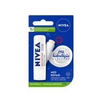 Protetor Labial Nivea Med Repair FPS 15 Hidratante 4,8g