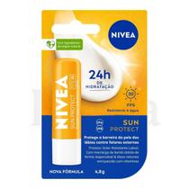 Protetor Labial Nivea Sun Protect FPS30 4,8g Protetor Labial Nivea Sun Protect FPS30 4,8g