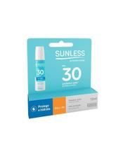 Protetor labial roll-on fps 30 com blister 15 ml farmax - Sunless Farmax