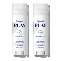 Protetor labial Supergoop! Pacote com 2 PLAY SPF 30 com coco