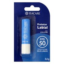 Protetor Labial UVA/UVB FPS 50 3,5g - Isacare Protetor Labial UVA/UVB FPS 50 3,5g - Isacare