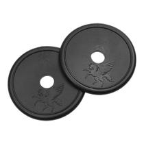 Protetor Lateral de Borracha Preta para Freio e Bridão Rodeo West 27337 Protetor Lateral de Borracha Preta para Freio e Bridão Rodeo West 27337