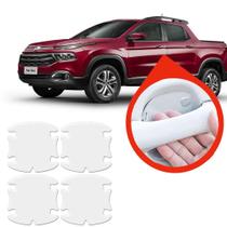 Protetor Maçaneta Silicone Incolor Fiat Toro 2017 A 2023