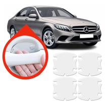 Protetor Maçaneta Silicone Incolor Todos Carros Mercedes