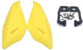 Protetor Mão Amarelo Modelo Vector Para Moto Guidão 22mm