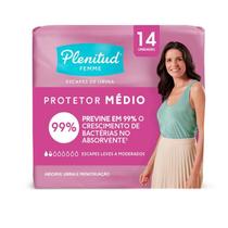 Protetor Médio Plenitud Femme 14 Unidades