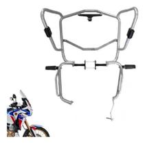 Protetor motor africa 1100 adv sport prata chapam Protetor motor africa 1100 adv sport prata chapam