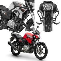 Protetor motor carenagem com pedaleira ybr factor 150 dx 2025