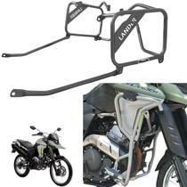 Protetor Motor Carenagem e Afastador Prata Lander 250 2025
