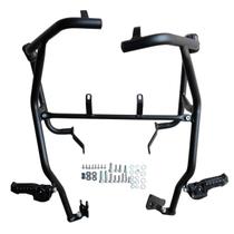 Protetor Motor Carenagem Gbs C/ Pedaleira Bmw G310 Gs 2018 Em Diante