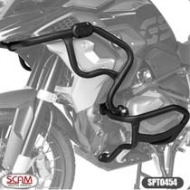 Protetor Motor Carenagem Scam Bmw R1250gs 19+ Spto454 Preto