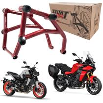 Protetor Motor Carenagem Stunt Race Cage Mt09 Tracer 900 Vermelho