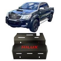 Protetor Motor Carter Hilux CD 2005 2006 2007 2008 Preto Protetor Motor Carter Hilux CD 2005 2006 2007 2008 Preto