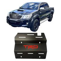 Protetor Motor Carter Hilux TRD CD 2013 2014 2015 Preto