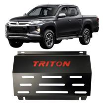 Protetor Motor Carter New Triton 2021 a 2024 Preto