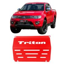Protetor Motor L200 Triton 2012 2013 2014 2015 2016 Vermelho Protetor Motor L200 Triton 2012 2013 2014 2015 2016 Vermelho