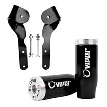 Protetor motor moto slider crosser 150 preto brilho viper