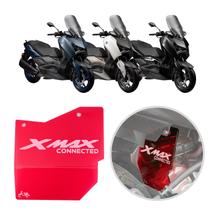 Protetor Motor Scooter Acrílico Vermelho Yamaha Xmax 250