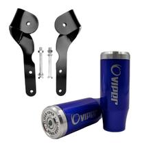 Protetor motor slider fazer 250 18 azul viper