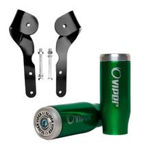 Protetor motor slider new snake cb 250 verde neon viper
