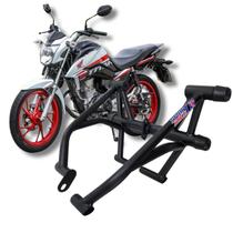 Protetor Motor Stunt Race Honda Cg 160 Titan Fan Start 2025 preto