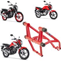 Protetor Motor Stunt Race Honda Titan Fan Start 160 Vermelho Ferrari