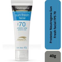 Protetor Neutrogena Sun Fresh facial FPS 70 40g Protetor Neutrogena Sun Fresh facial FPS 70 40g