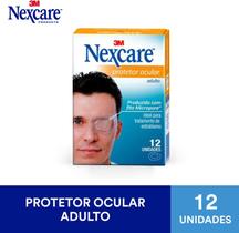 Protetor Ocular 3M Nexcare Adulto 12 unidades Protetor Ocular 3M Nexcare Adulto 12 unidades