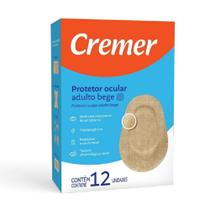 Protetor Ocular Adulto Bege Cremer 12 Unidades