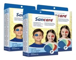 Protetor Ocular Estéril Infantil Fem/masc C/10 - Sanfarma - Sancare Protetor Ocular Estéril Infantil Fem/masc C/10 - Sanfarma - Sancare