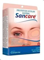Protetor Ocular Estéril Sancare Com 10 Unidades Sanfarma