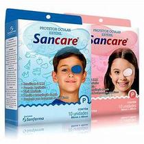 Protetor ocular infantil masculino c/10 sancare p - Cirurgica Nilmar